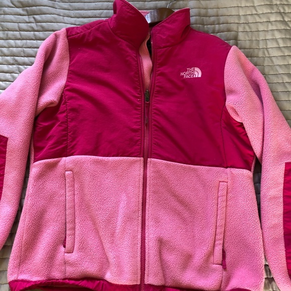 Girls XL Pink Northface Denali - Picture 1 of 3